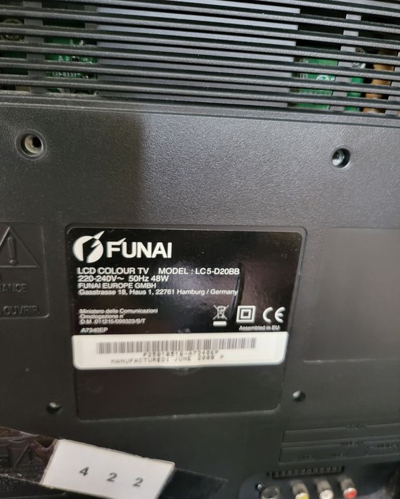 Телевизор Funai 20 inc 50 бр.