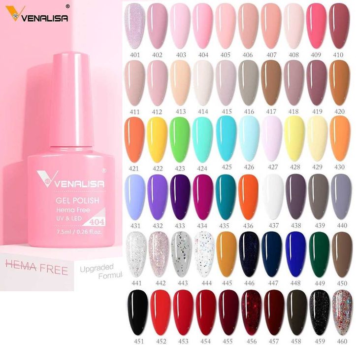 Venalisa VIP 5 UV LED гел лак