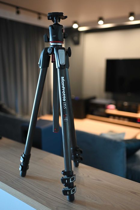 Manfrotto MT055CXPRO3 Picioare Trepied Carbon + cap foto cu bila MHXPRO-BHQ2