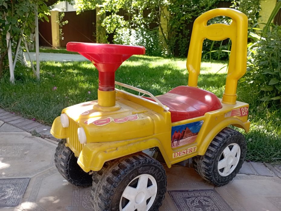 Машинка Blast baby. Использовалась от 5 до 6 лет.