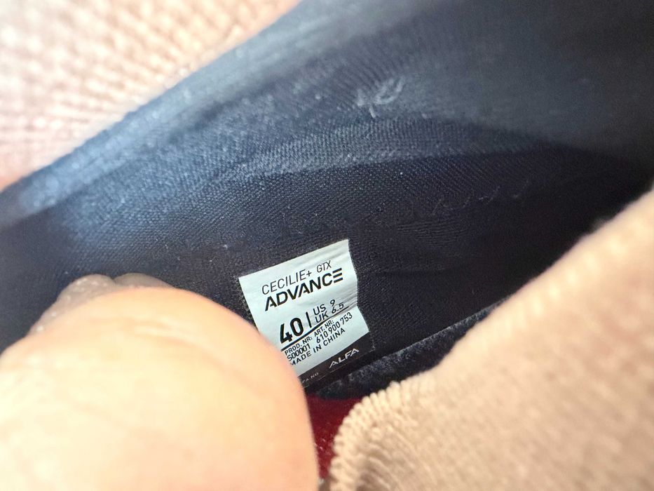 ALFA Cecilie Plus Advance Gore-Tex''оригинални дамски обувки 40 номер