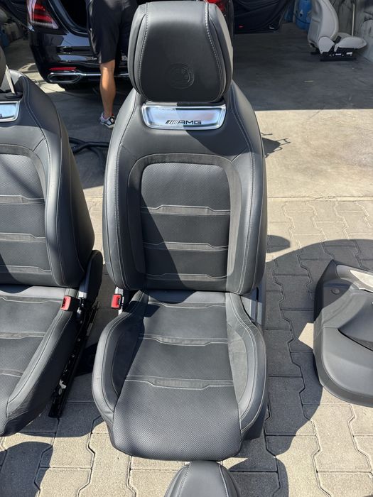 NAPPA Кожен салон за AMG GT W290 X290 с 3D BURMESTER Обдухване Масаж