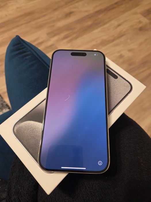 IPhone 15 PRO 128 GB, White,încă in garanție