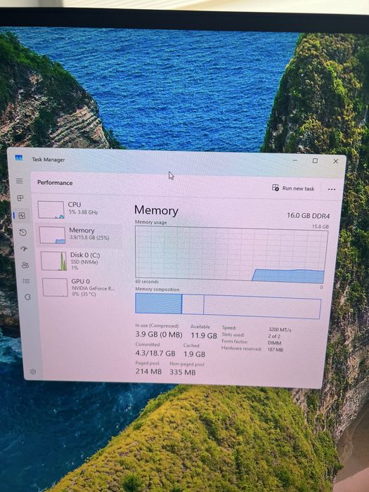 PC Gaming i5-12400F + RTX 4060 8GB | 16GB DDR4 | SSD NVMe 500GB | Windows Activat