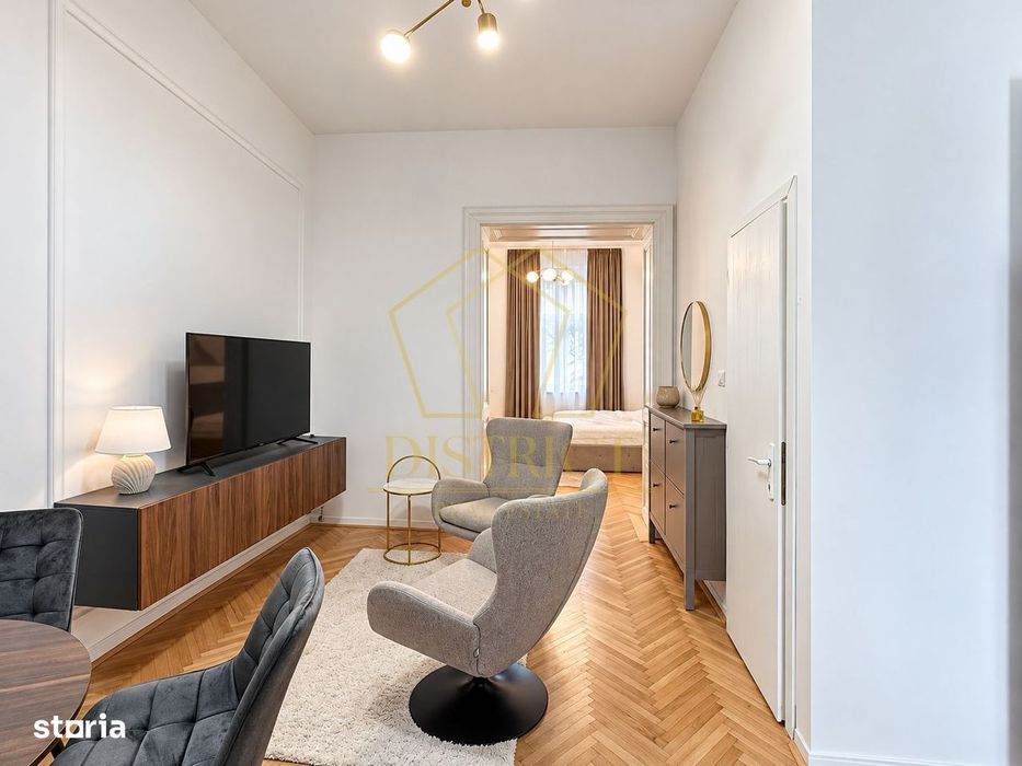 Apartament istoric cu 2 camere, prima inchiriere | Iosefin