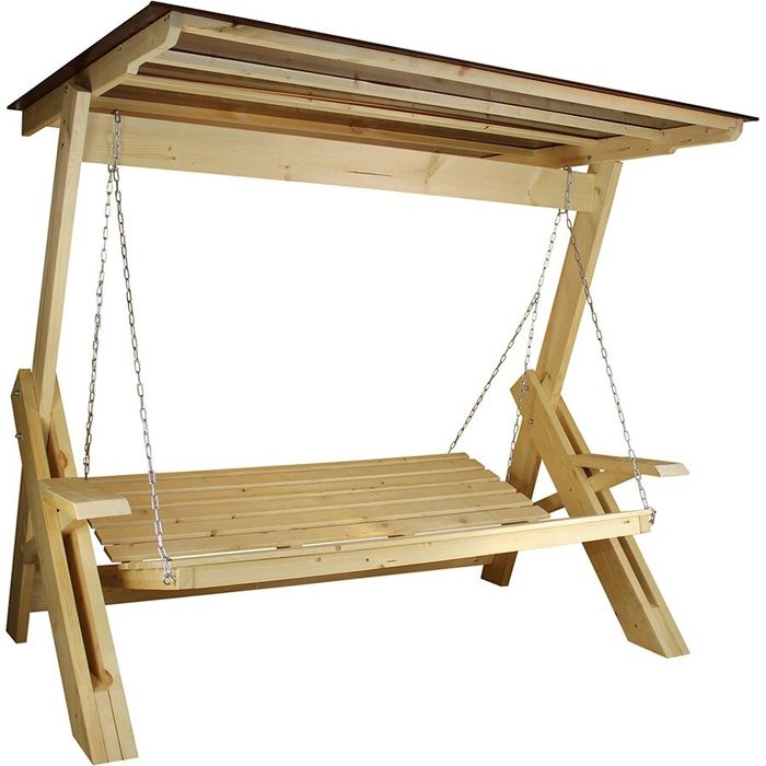 Качели Сэнди  Садовые Деревянные