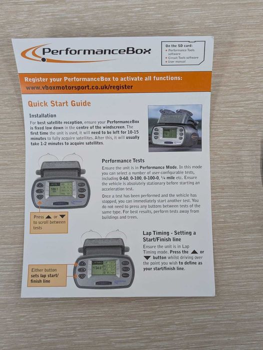 Продам RACELOGIC Performance Box