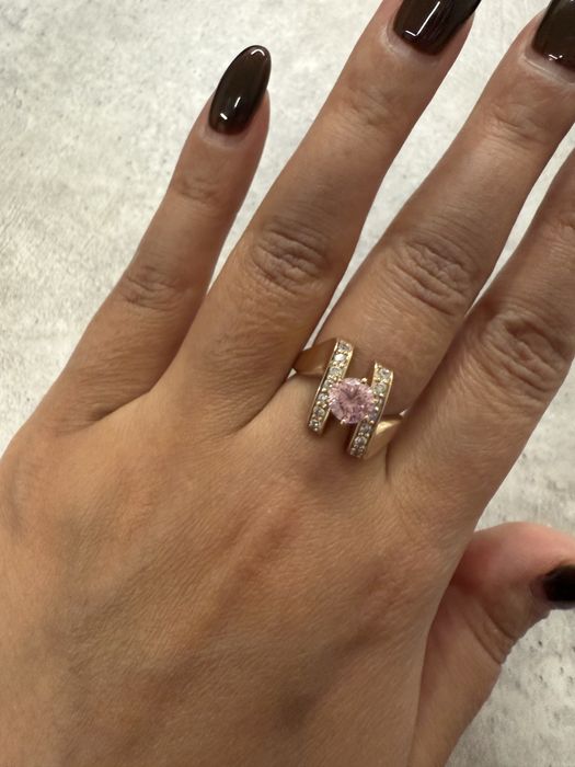 Золотое кольцо 16.5 размер 585 проба