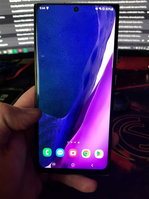 Display AmoLED Samsung Note 20 Ultra + rama