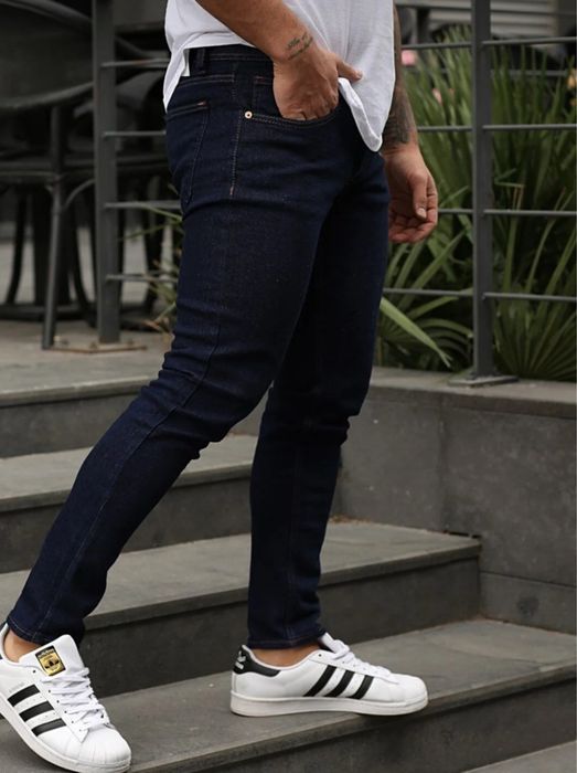 Мъжки тъмно сини дънки