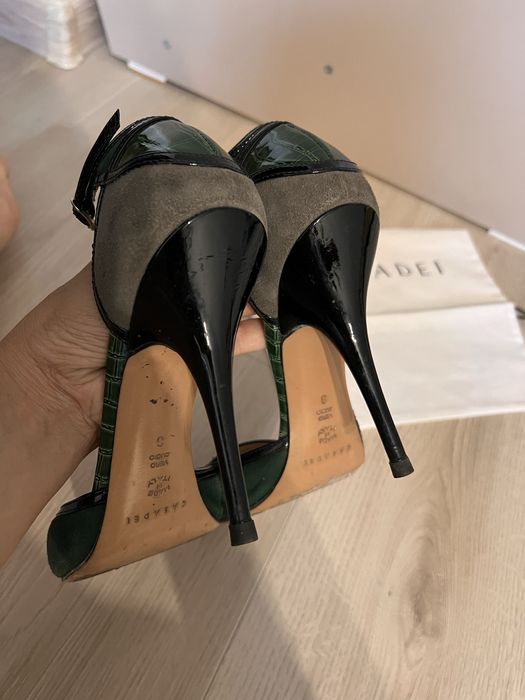 Casadei туфли, замша, классика