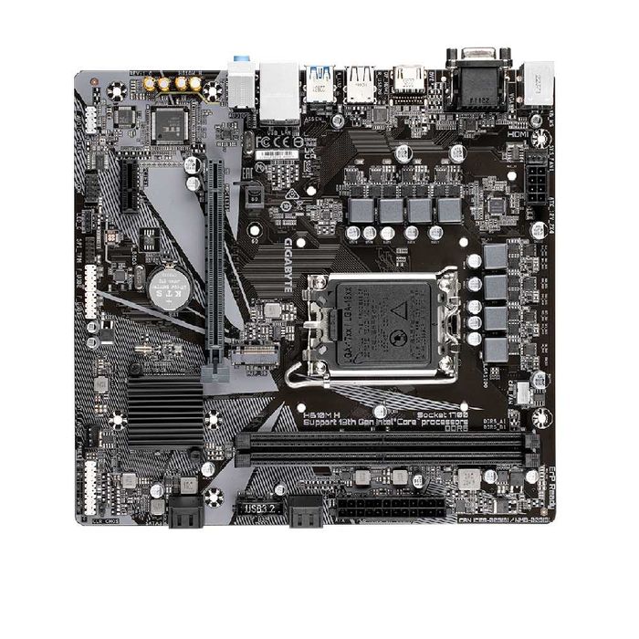 | Материнская плата GIGABYTE H610M-H D5