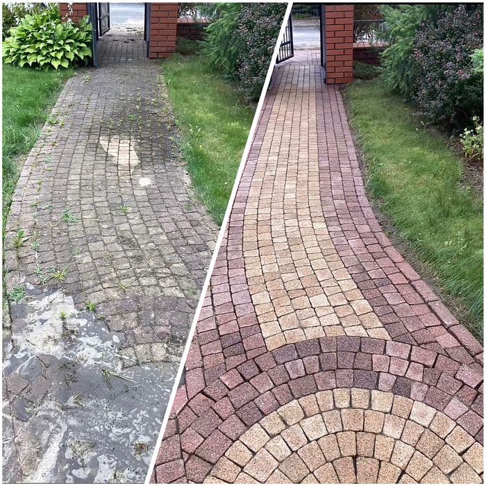 Spălăm fațade si pavele - Curățare profesională!