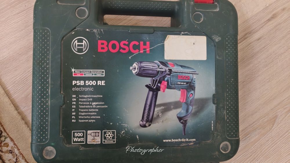 Дрель с перфоратором - шуруповёрт