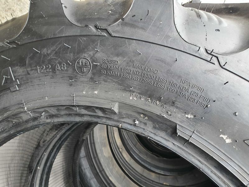 12.4R24 radial 320/85R24 noi radiale pentru tractoare 4x4 , OZKA CWYX