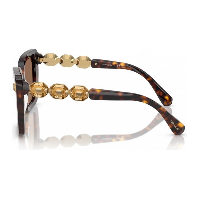 Swarovski SK6032 100273 Havana - Women's Sunglasses 55mm