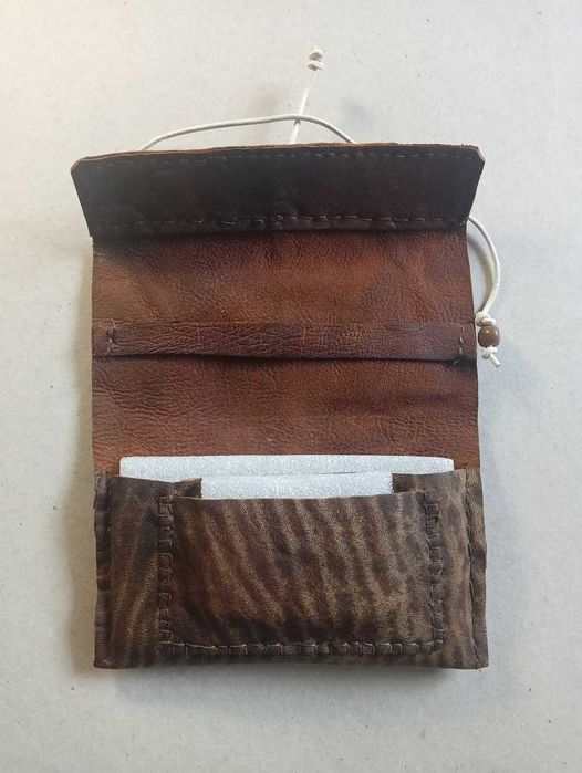 Pouch tutun –Piele Naturală – Lucrat Manual