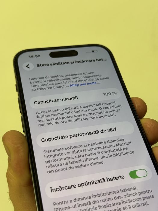 iPhone 14 Pro 128GB 5G Space Grey Neverlocked Excelent Battery 100%