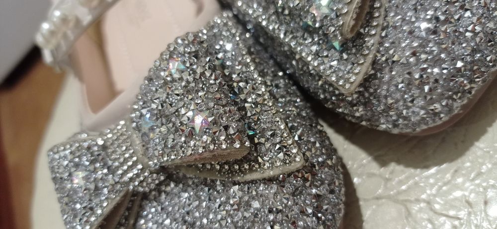 Туфли для принцессы, невероятно красивые, нежные, балетки золушки