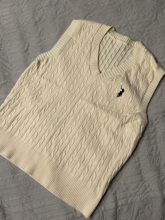 Бежевая Жилетка Polo