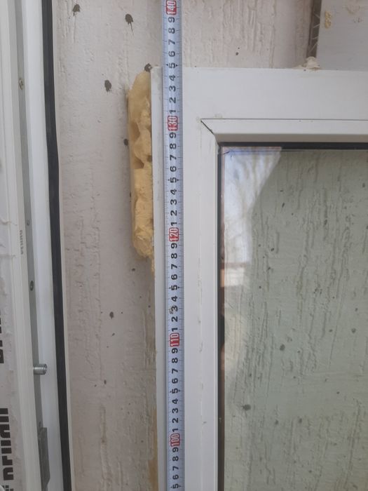 Пластиковые окно и дверь