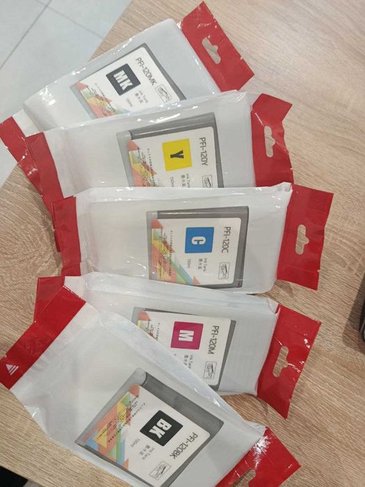 Картридж Canon PFI-120 комплект (MBK,BK,C,M,Y), 5шт x 130мл