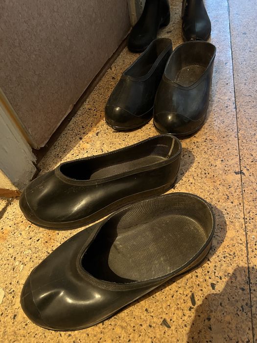 Галоши сапоги резиновые