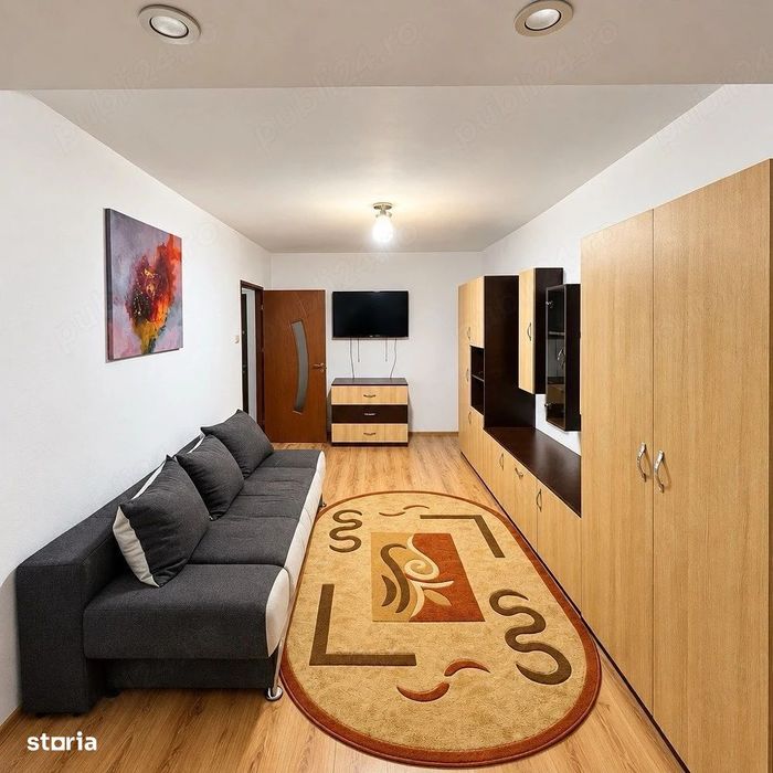 ZONA DÂMBOVIȚA .Apartament 2 camere de inchiriat