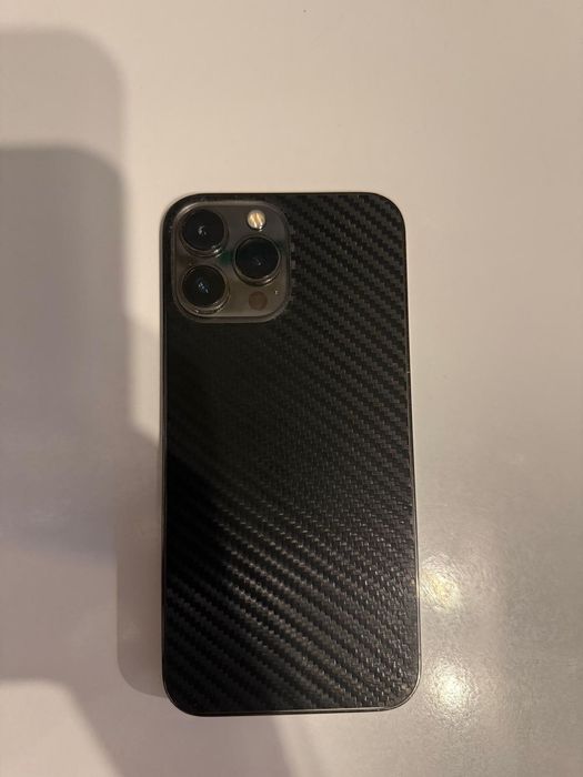 IPhone 13 pro max, folie de protectie fata/spate ,stare foarte bună,128 GB,sănătatea bateriei este de 100%