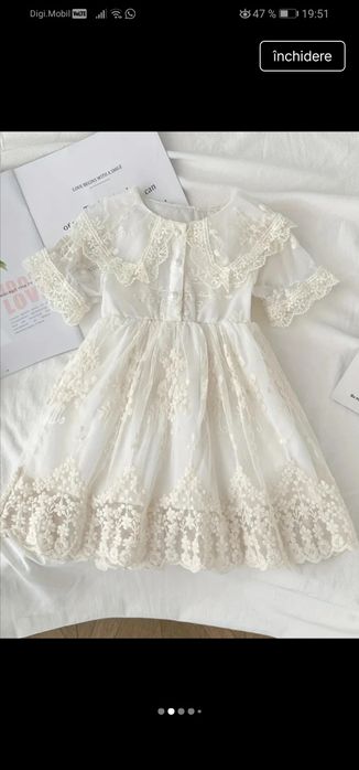 Rochie fetiță dantela