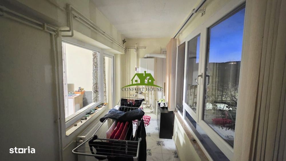 APT. 62mp cu 2 camere/2 balcoane – mobilat/utilat – Matei Basarab