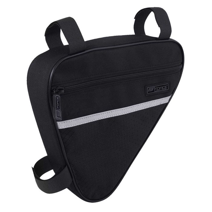 Чанта за велосипед колело CLASIC ECO, Монтаж на рамка, Черна