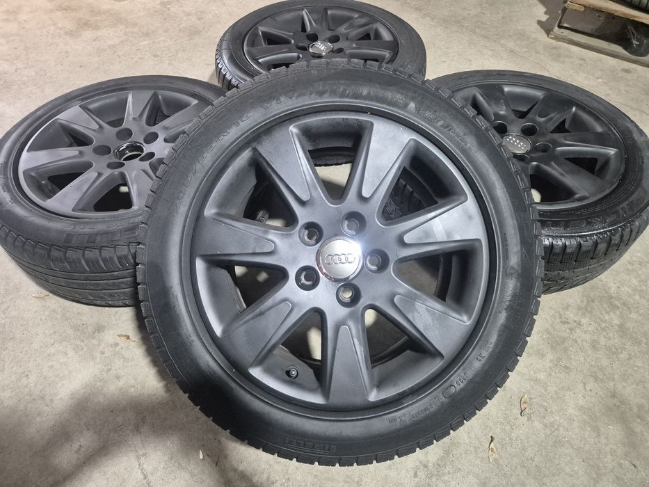 5х112/16 с гуми Ауди Фолксваген Шкода Сеат 5x112/16 VW Skoda Audi Seat