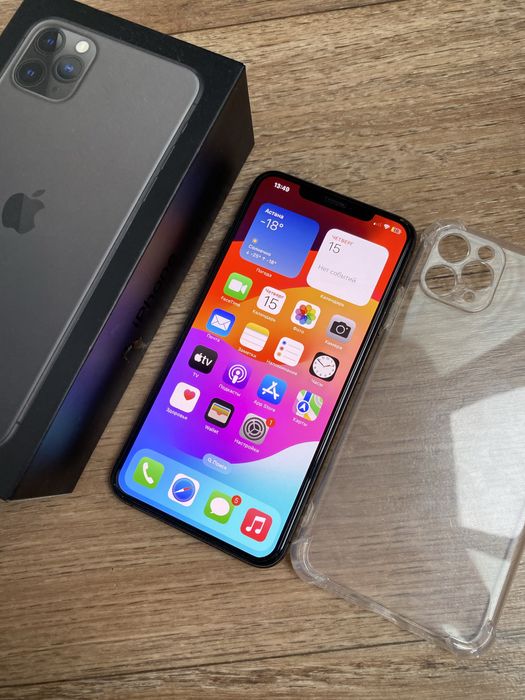 iPhone 11 Pro Max 64gb 75% В идеале!