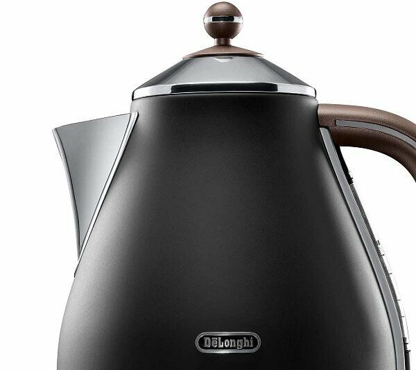 Электрочайник Delonghi Icona Vintage KBOV2001BK, 1.7л, 2000Вт