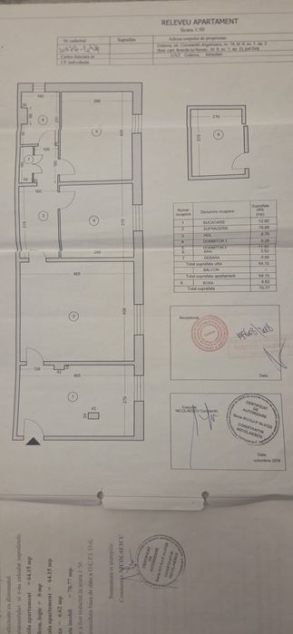 Apartament 3 camere în Braza lui Novac