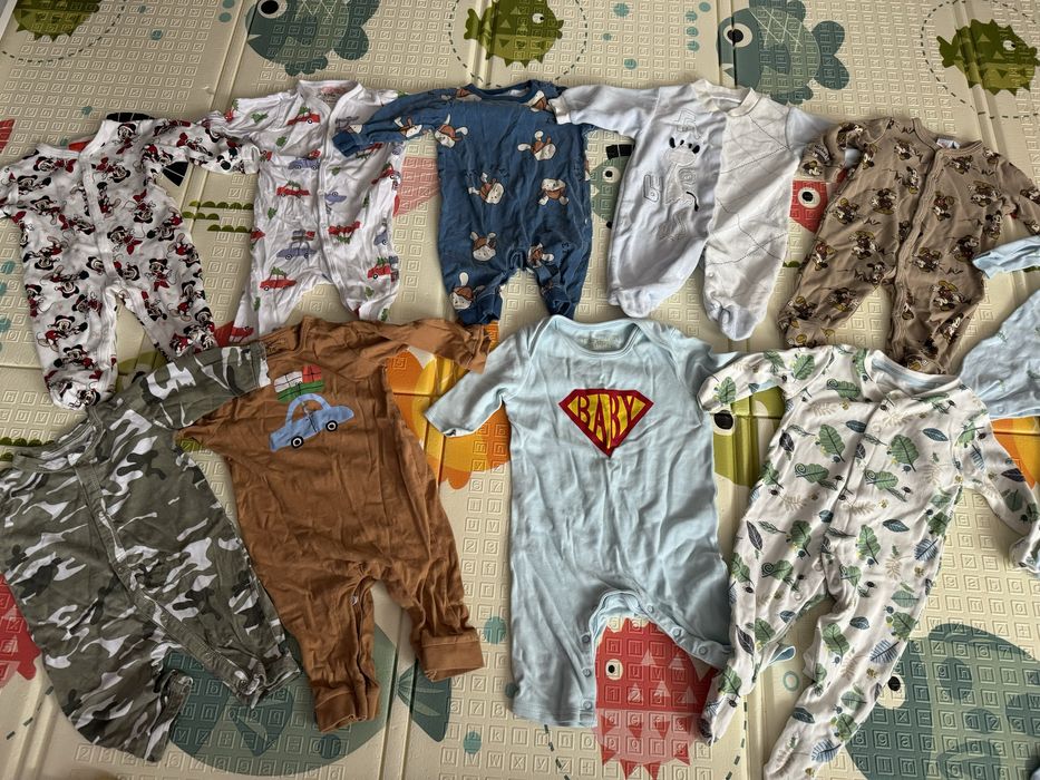 Дрешки 0-3м лот или поотделно