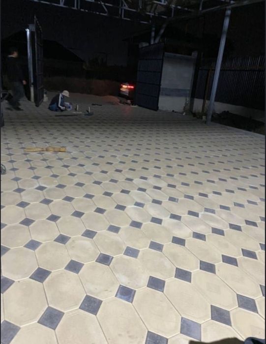 Укладка Асфальта-Брусчатки