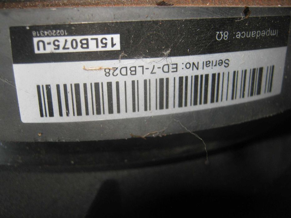 The Box 15 inch  8 ohm