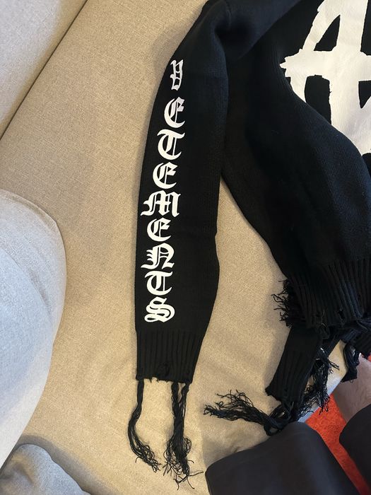 Vetements Anarchy Logo Knit