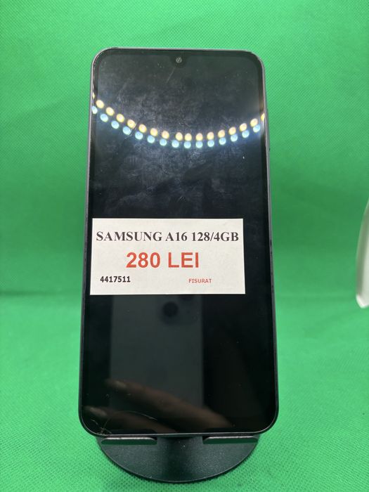 SAMSUNG A16 128/4gb FISURAT •Amanet Lazar Crangasi •44175
