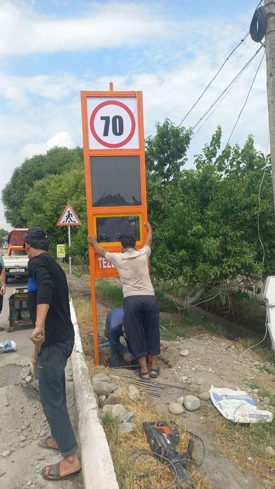 Yoʻl belgilari  maktab va bolalar bogʻchalari oldida foydalanish uchu