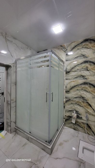 Душевые кабины и стеклянные перегородки Межкомнатные раздвижные двери