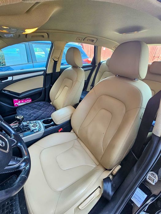 Audi A4 2015, 4x4, 2.0TDI, Break, 310k, piele crem