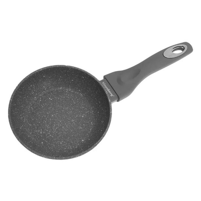 Tigaie din aluminiu, marmorata, gri, 16 cm, Klausberg