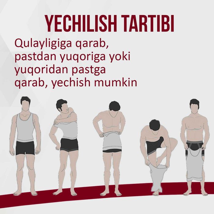 Figur.uz дан эркаклар учун махсус | Йэлкани тортиб турувчи карсет |