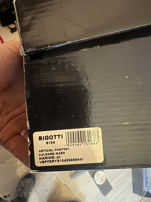 Pantofi piele Bigotti