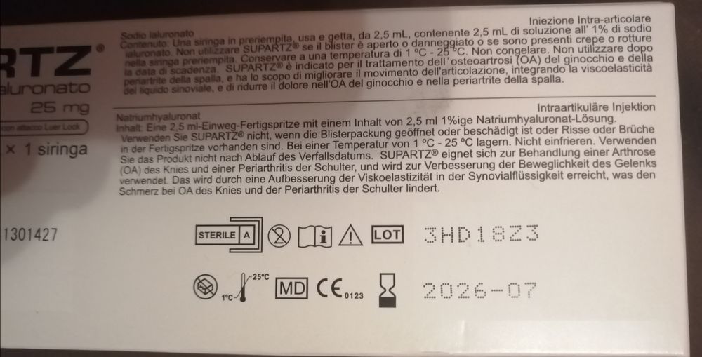 За стави Supartz