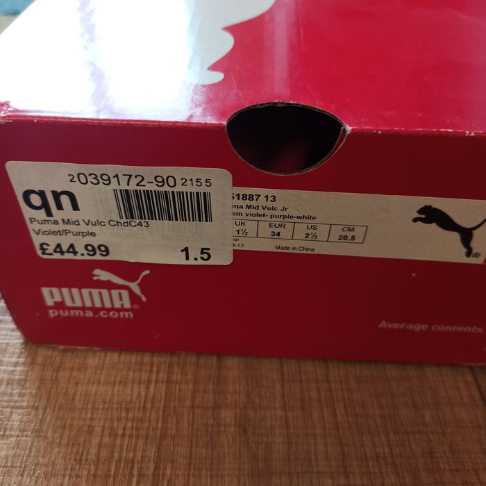 Чисто нови кецове Puma Mid Vulc