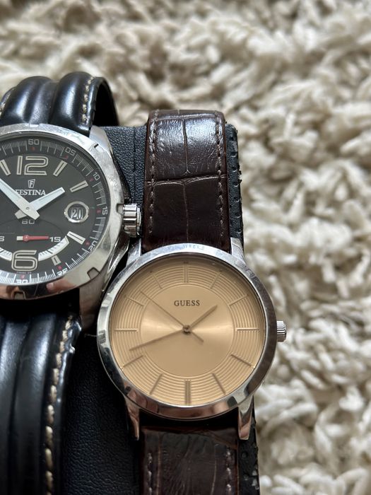 Vând 2 ceasuri Guess , Festina.Produsele sunt aproape noi, originale.